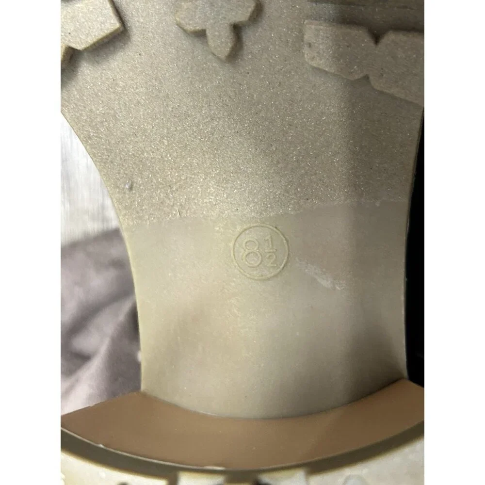 NEW Altar’d State Faux Suede Over The Knee Boots Taupe Chunky Lug Sole Size 8.5M